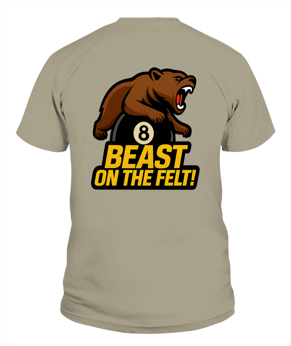 Beast On The Felt Comfort Colors Tshirt