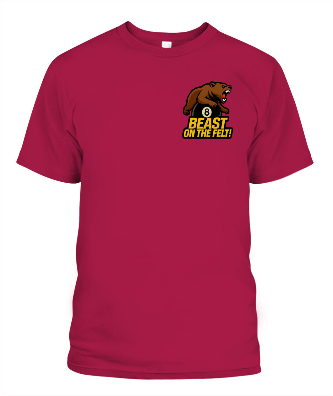 Beast On The Felt Comfort Colors Tshirt