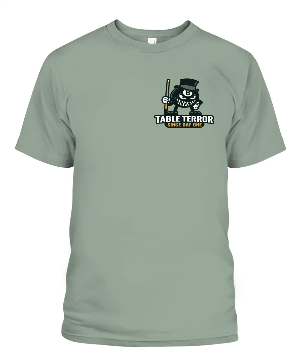 Table Terror Since Day One Short Sleeve Comfort Colors Tshirt