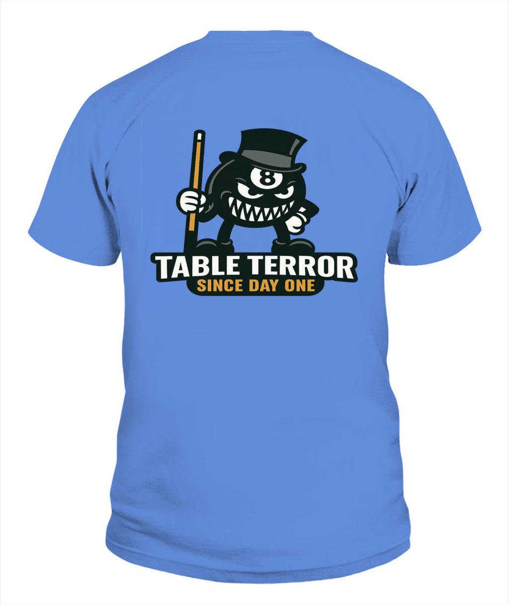 Table Terror Since Day One Short Sleeve Comfort Colors Tshirt