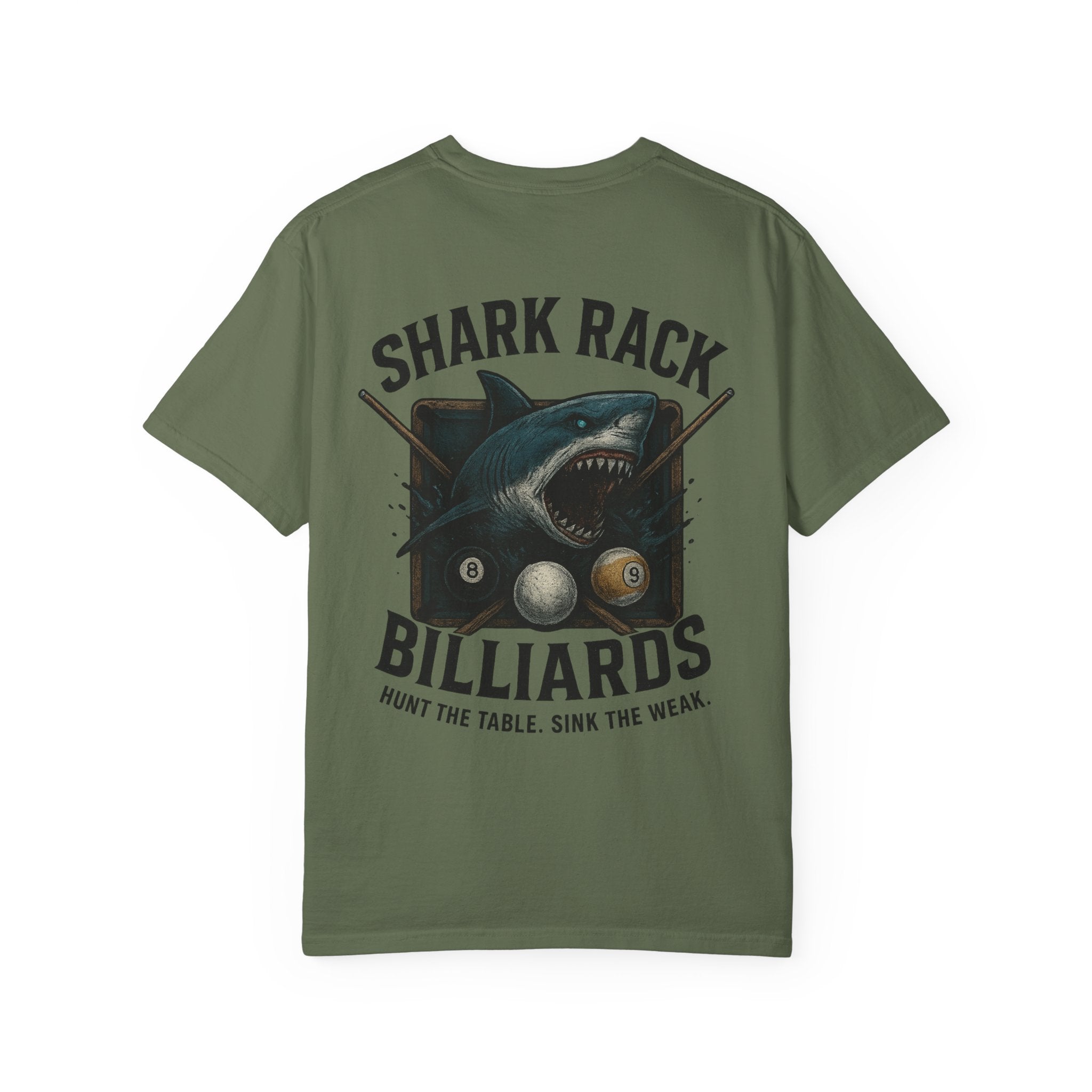 Shark Rack Billiards Tee - Comfort Colors Brand