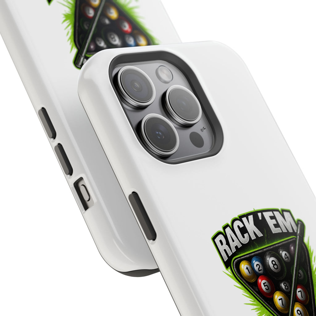 Magnetic Phone Case - Rack 'Em, I'll Wreck 'Em | Cool Custom Impact-Resistant Cases for Gamers & Pool Lovers, Perfect Gift for [...]