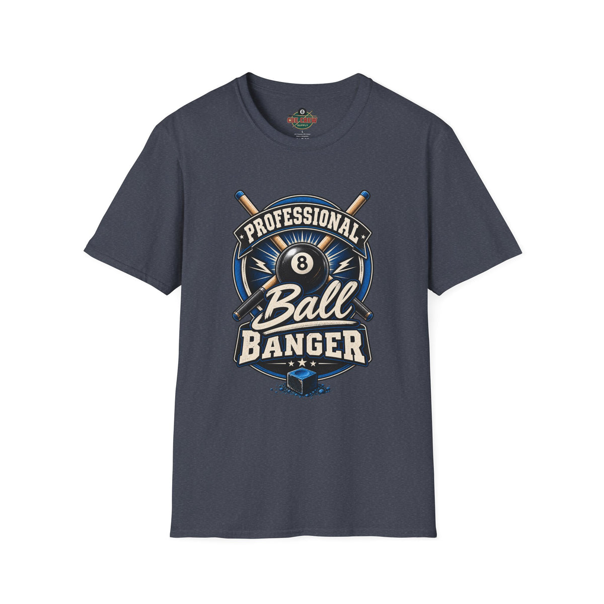 Professional Ball Banger – Funny Billiards T-Shirt – Pool Player Tee