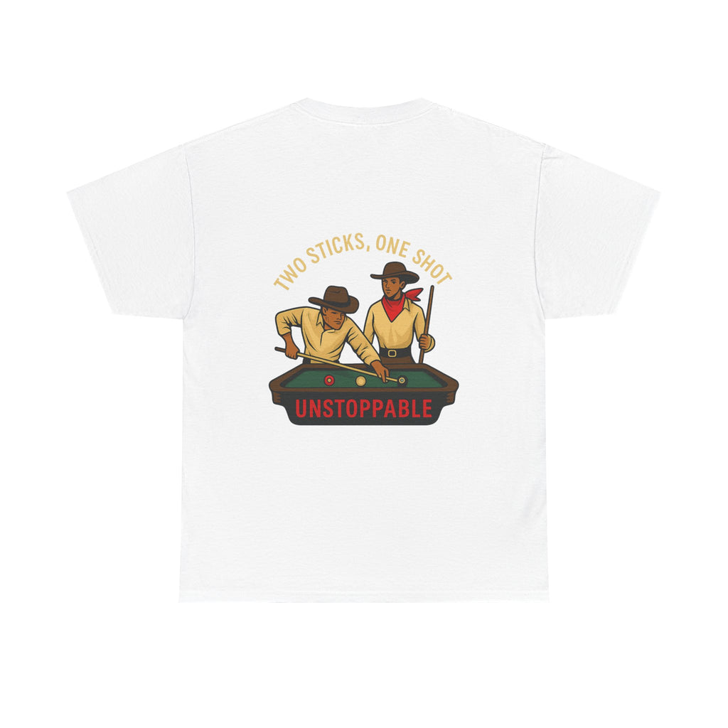 Scotch Doubles Unstoppable Billiards Tee