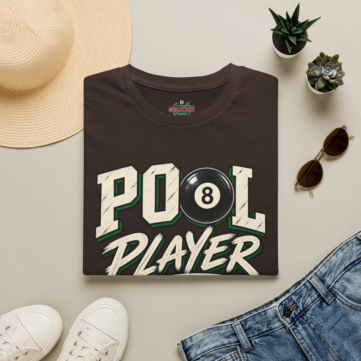 Pool Player Results May Vary – Funny Billiards T-Shirt