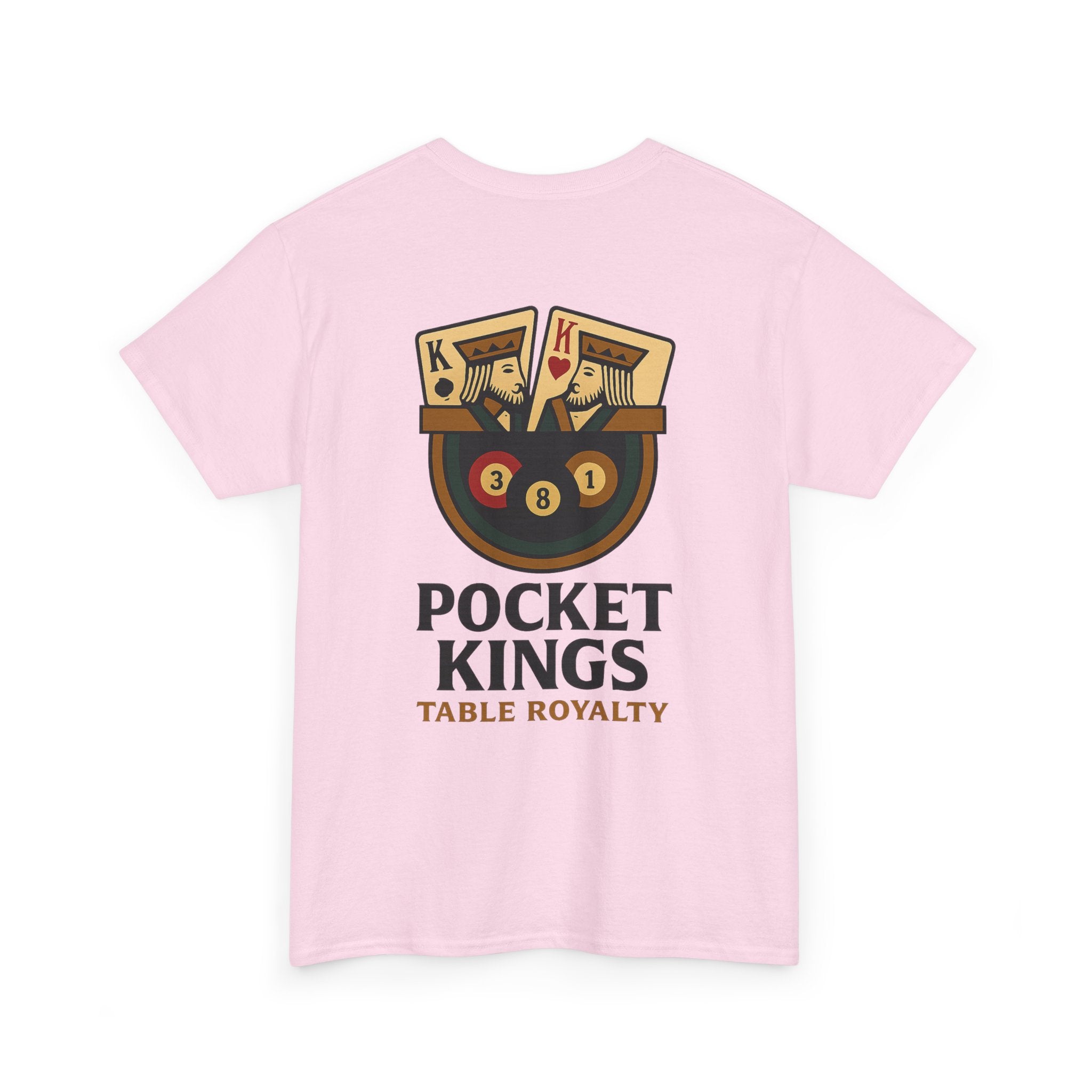 Pocket Kings Table Royalty Billiards Tee