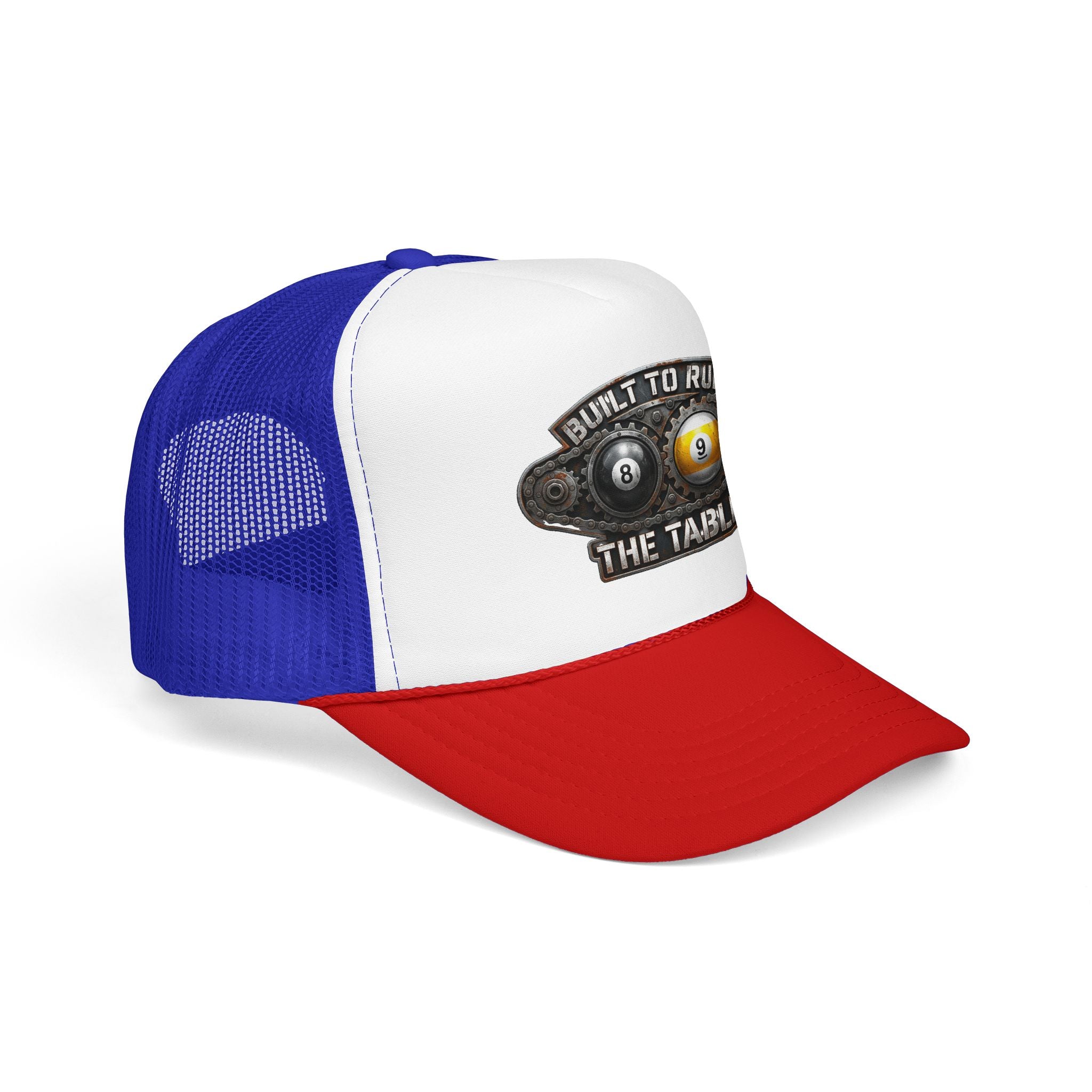 Built to Run the Table OTTO 39-165 Foam Trucker Hat – Billiards Snapback