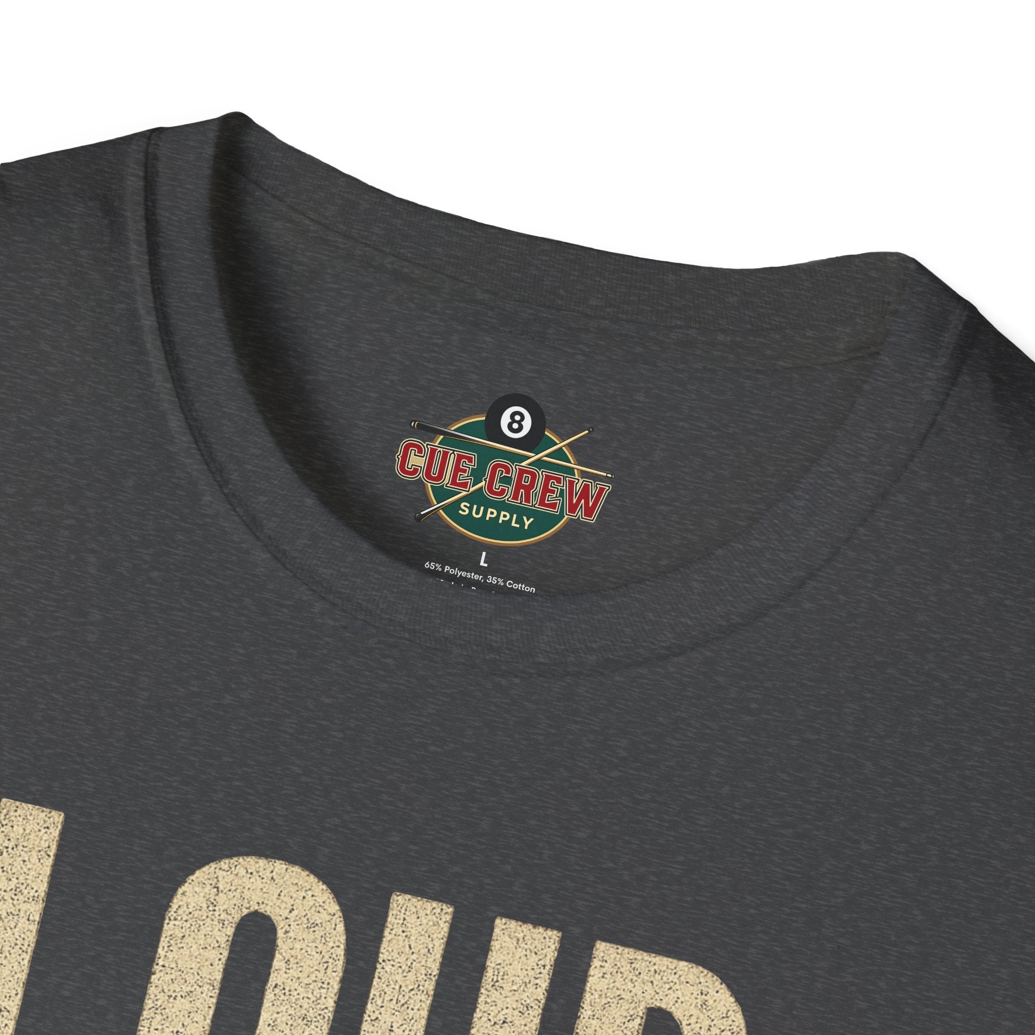 Loud & Obnoxious But a Good Pool Player Funny Billiards T-Shirt – Vintage 8 Ball Graphic Front Print Only Tee