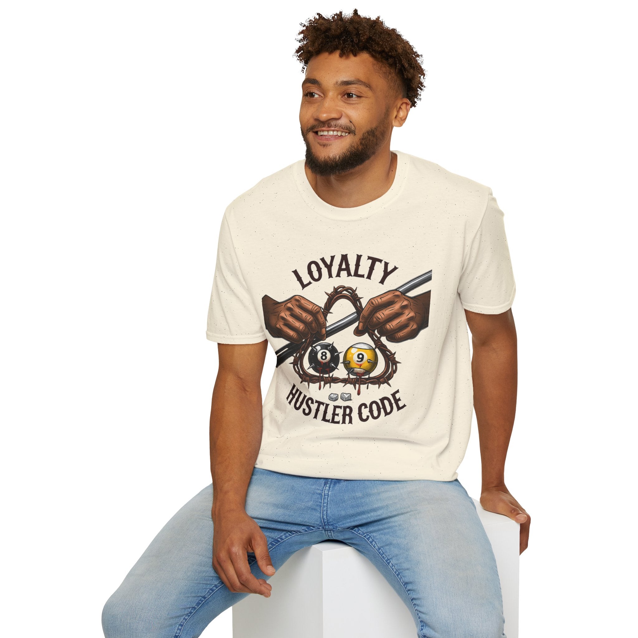 Loyalty- Hustler Code Billiards Core Line Gildan Tee