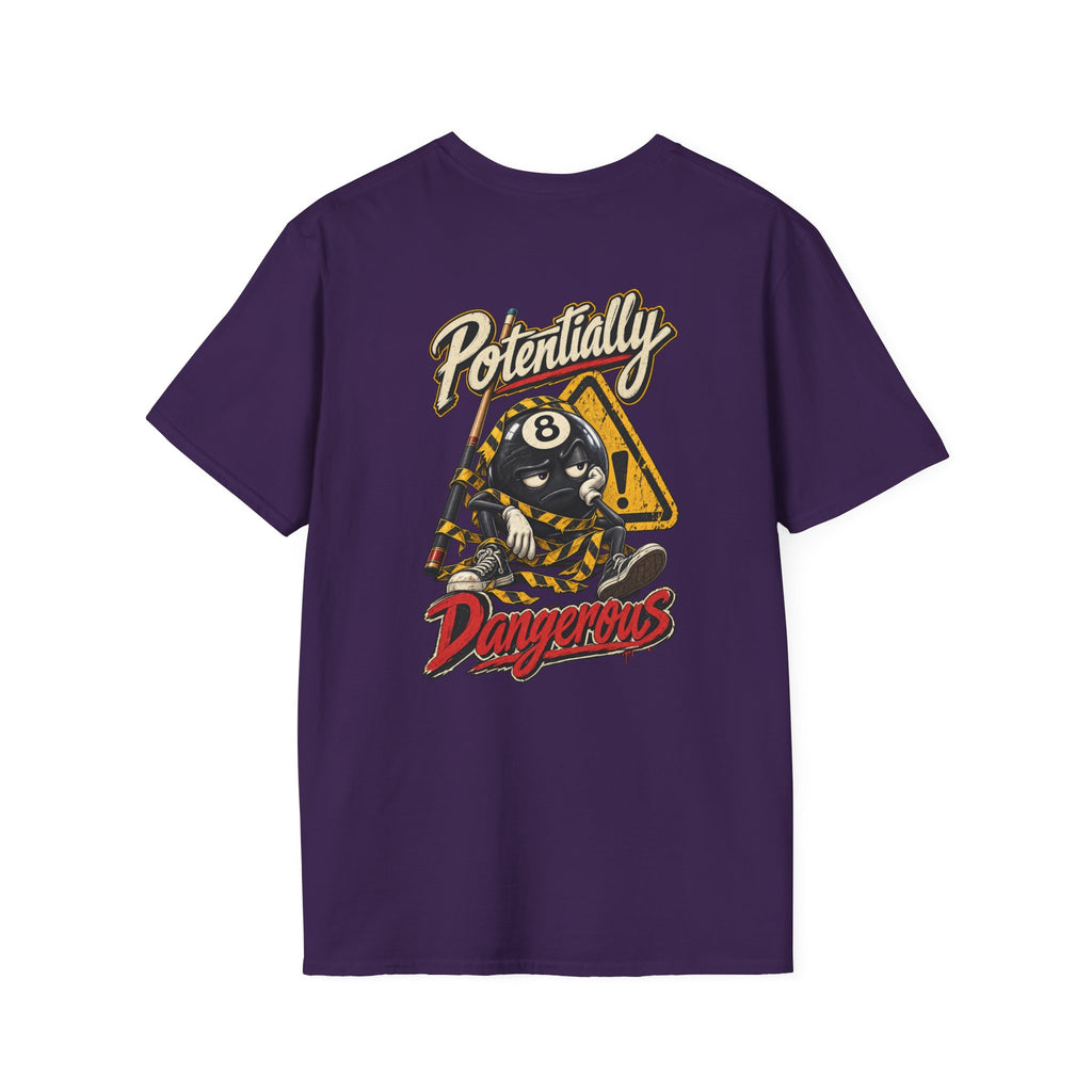 Potentially Dangerous Pool Player T-Shirt | Classic Series CCS-CST-022