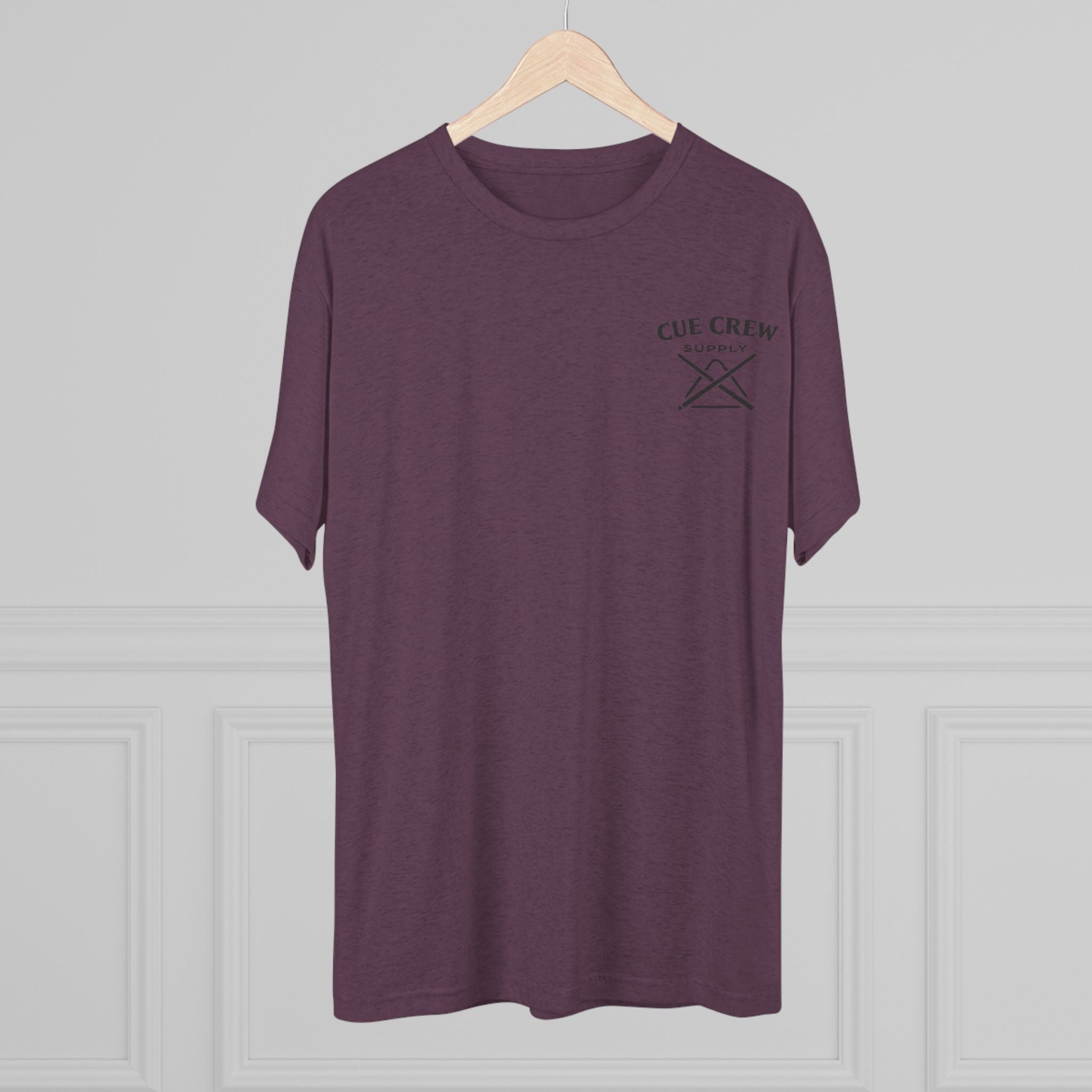 Leftovers Black Logo Chompers Next Level Tri-Blend Tee