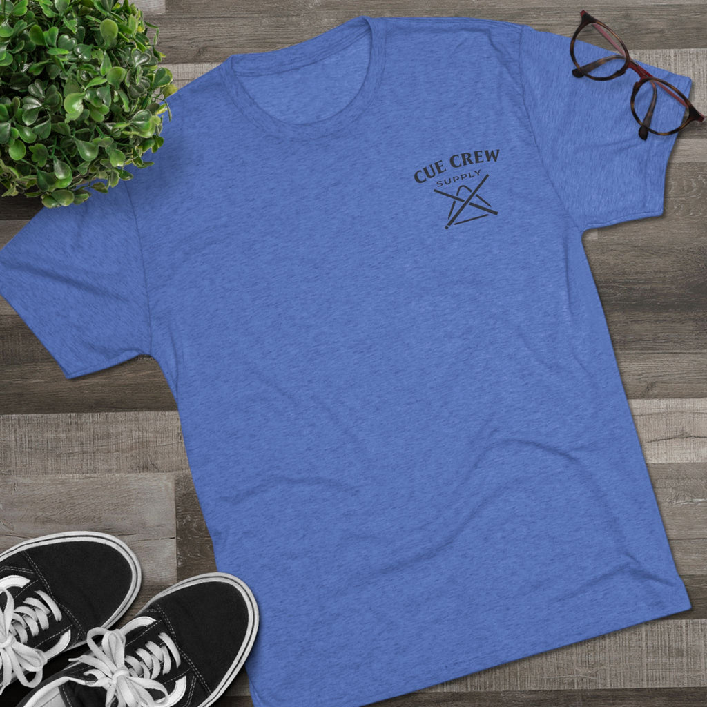 Leftovers Black Logo Chompers Next Level Tri-Blend Tee