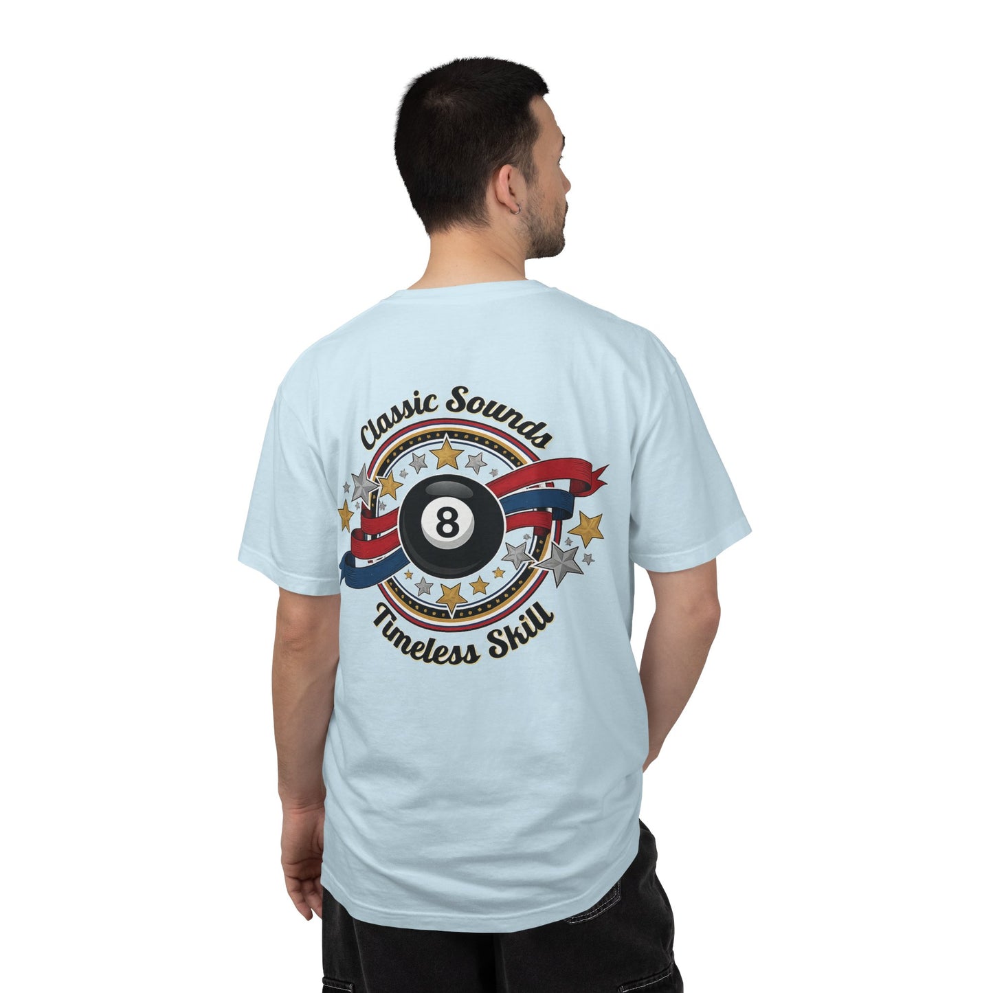 Classic Sound, Timeless Skill Billiards Comfort Colors Tee