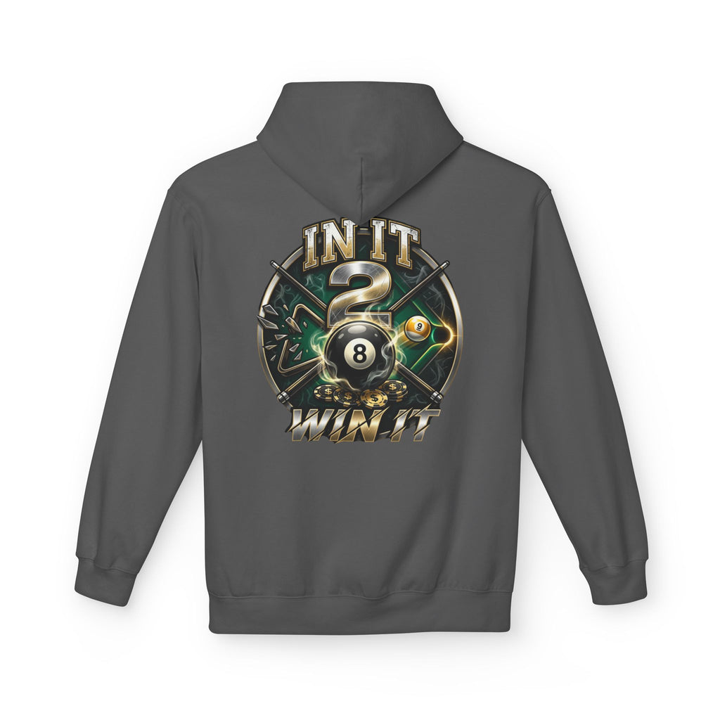 In It 2 Win It Pool Player Hoodie | Lucky 8 Ball & 9 Ball Billiards Graphic Hoodie | Cue Crew Supply