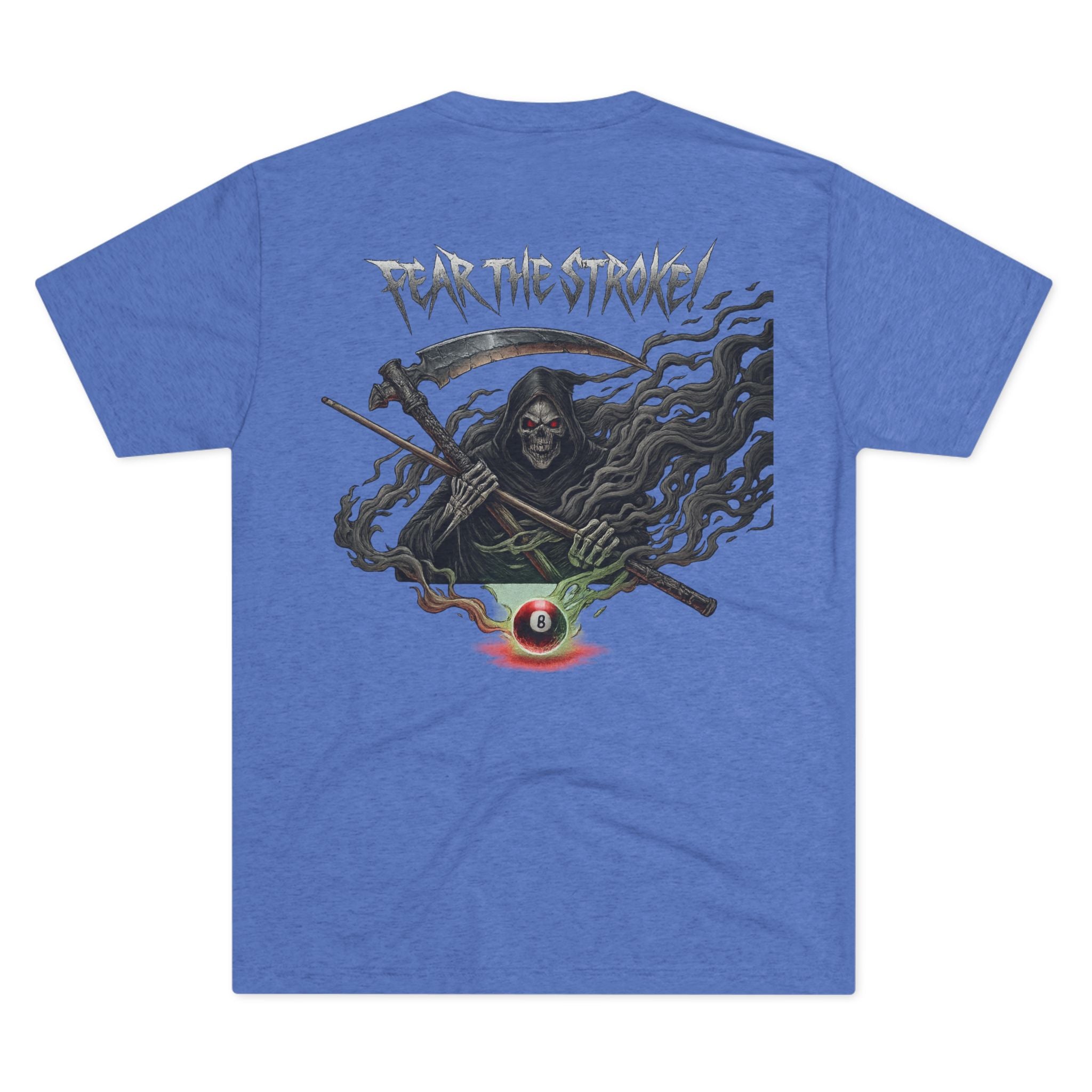 Fear the Stroke V2 Billiards Tri-Blend Tee