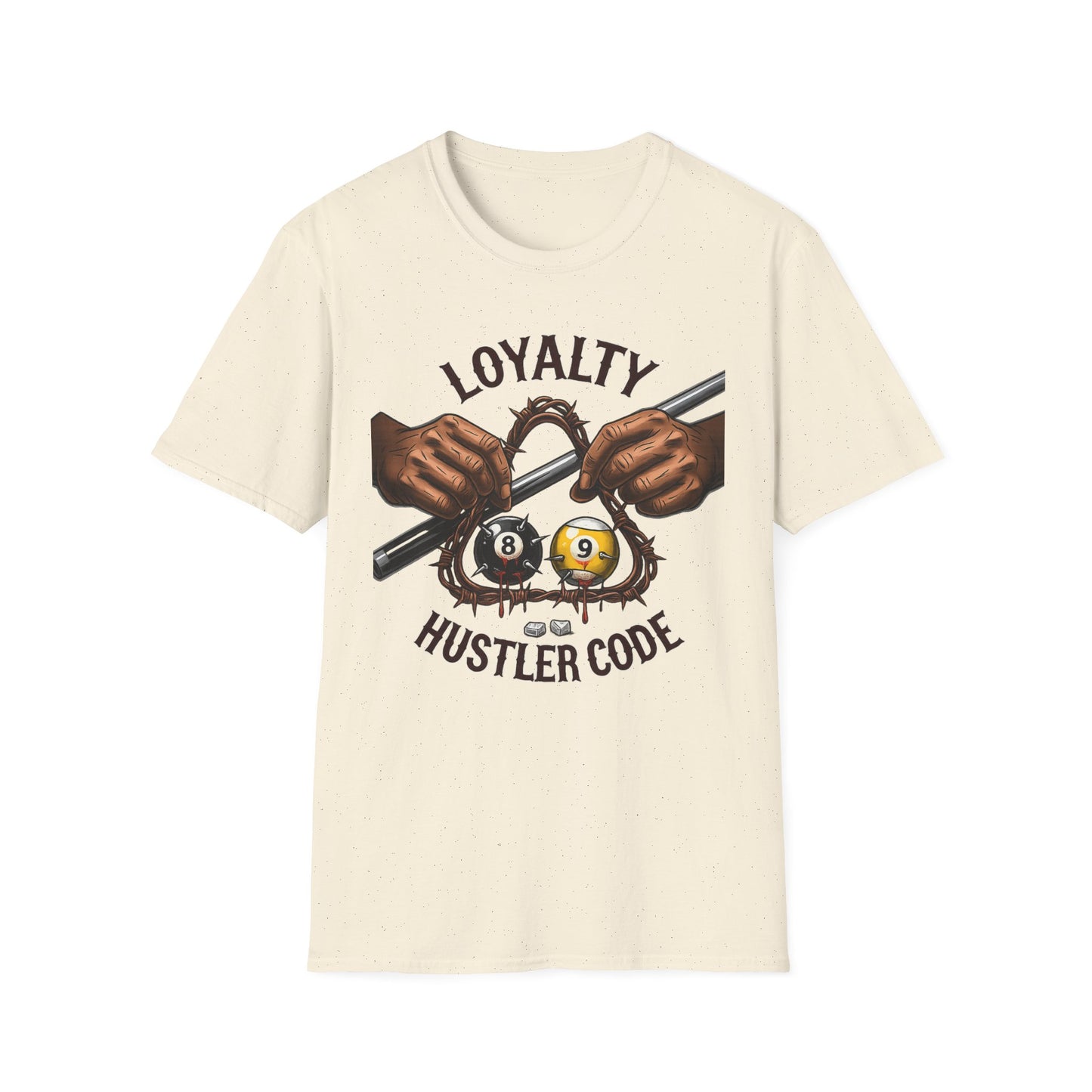 Loyalty- Hustler Code Billiards Core Line Gildan Tee