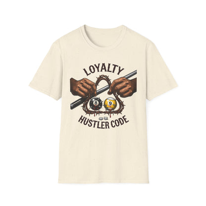 Loyalty- Hustler Code Billiards Core Line Gildan Tee