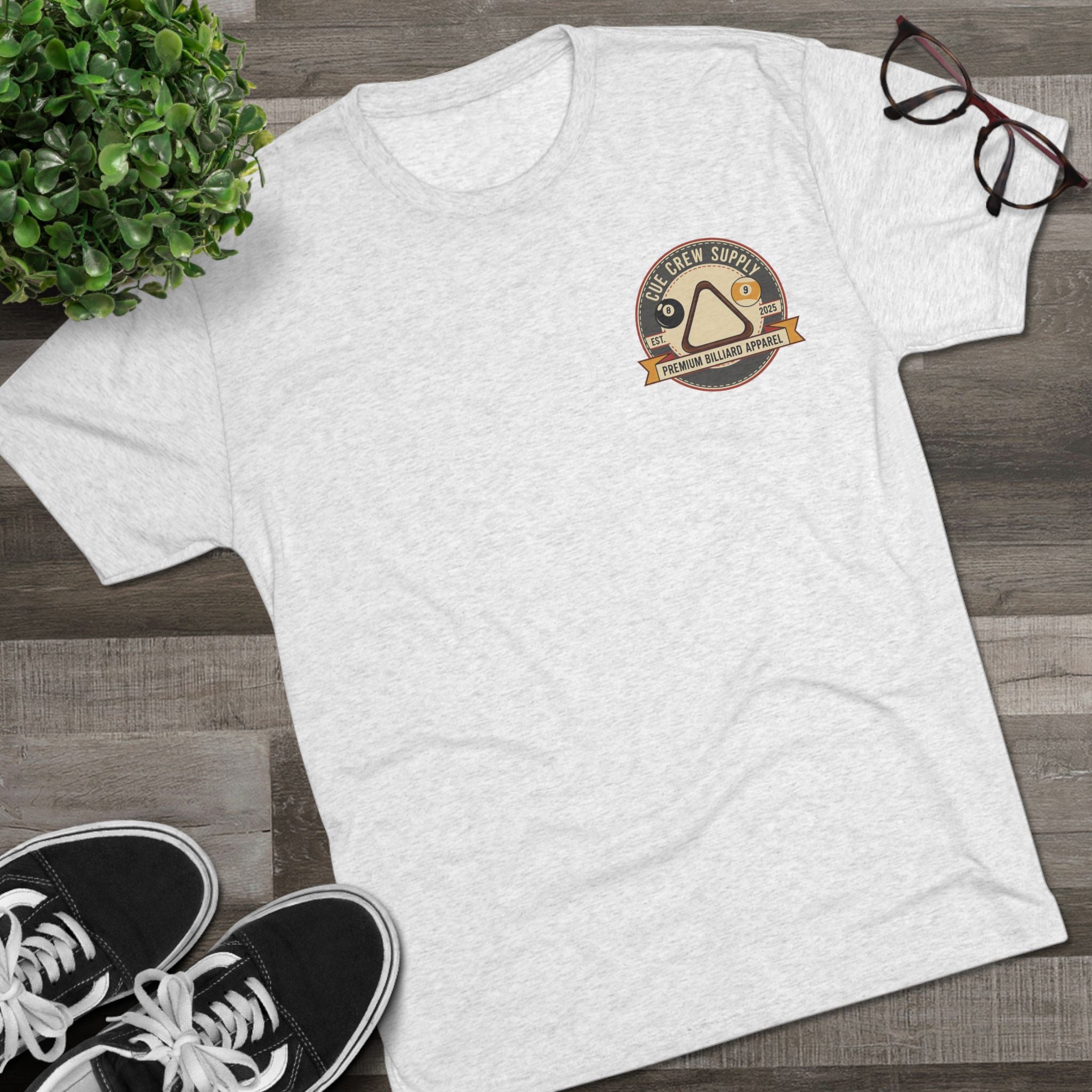 Slay the Eight Finish The Game Next Level Tri-Blend Tee