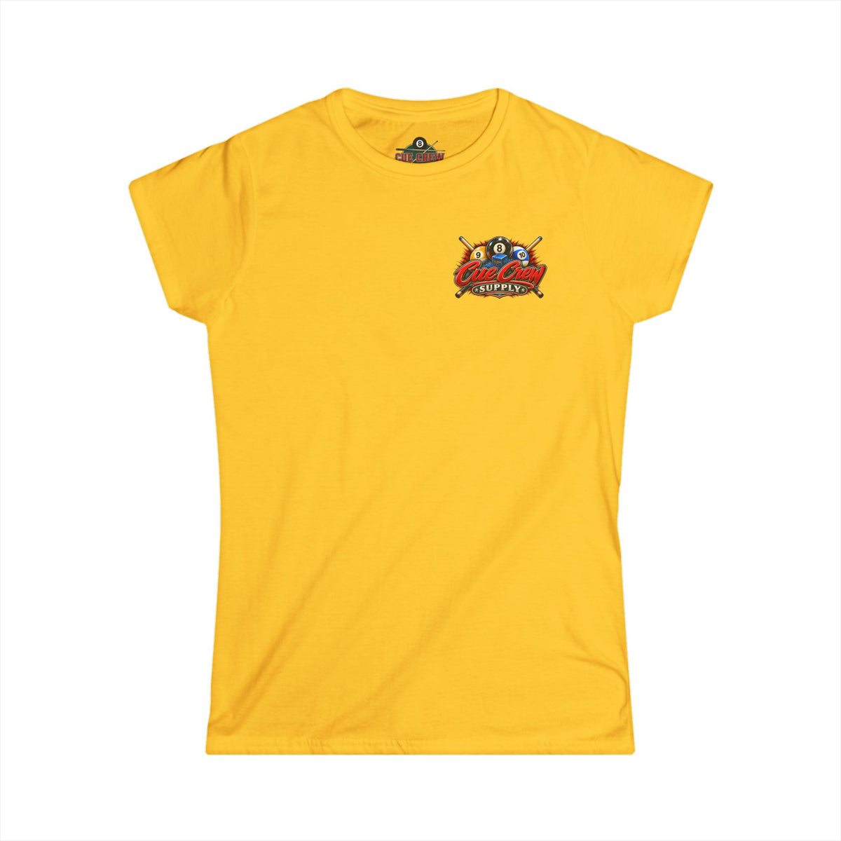 Nine Ball Queen Women's Billiards T-Shirt | Funny Pool Player Graphic Tee CCS-WSST-017