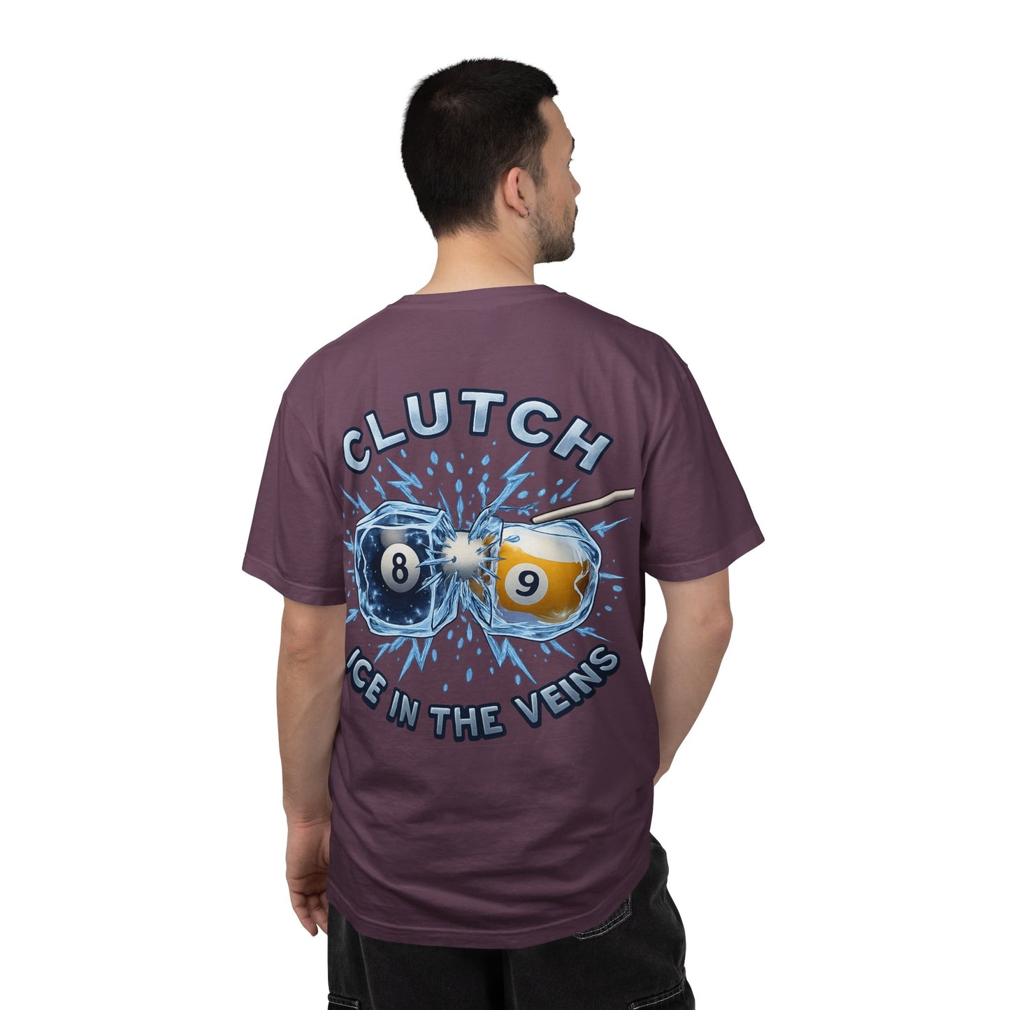 Clutch: Ice in the Veins Billiards Comfort Colors Tee