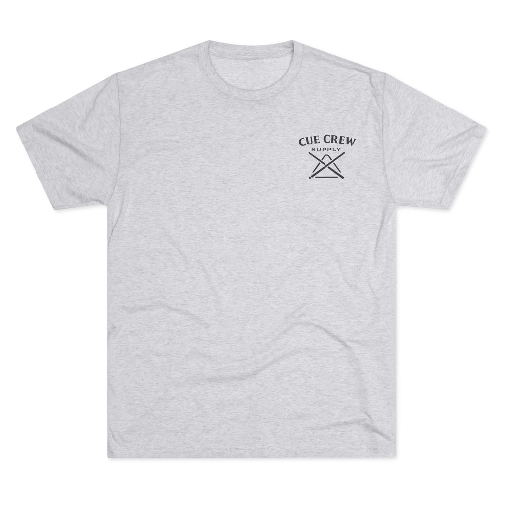 Leftovers Black Logo Chompers Next Level Tri-Blend Tee