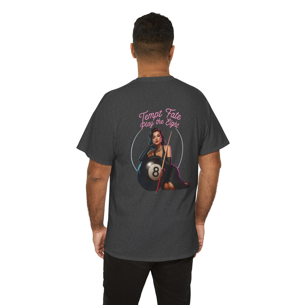 Tempt Fate Play The Eight Gildan Billiards Gildan Tee