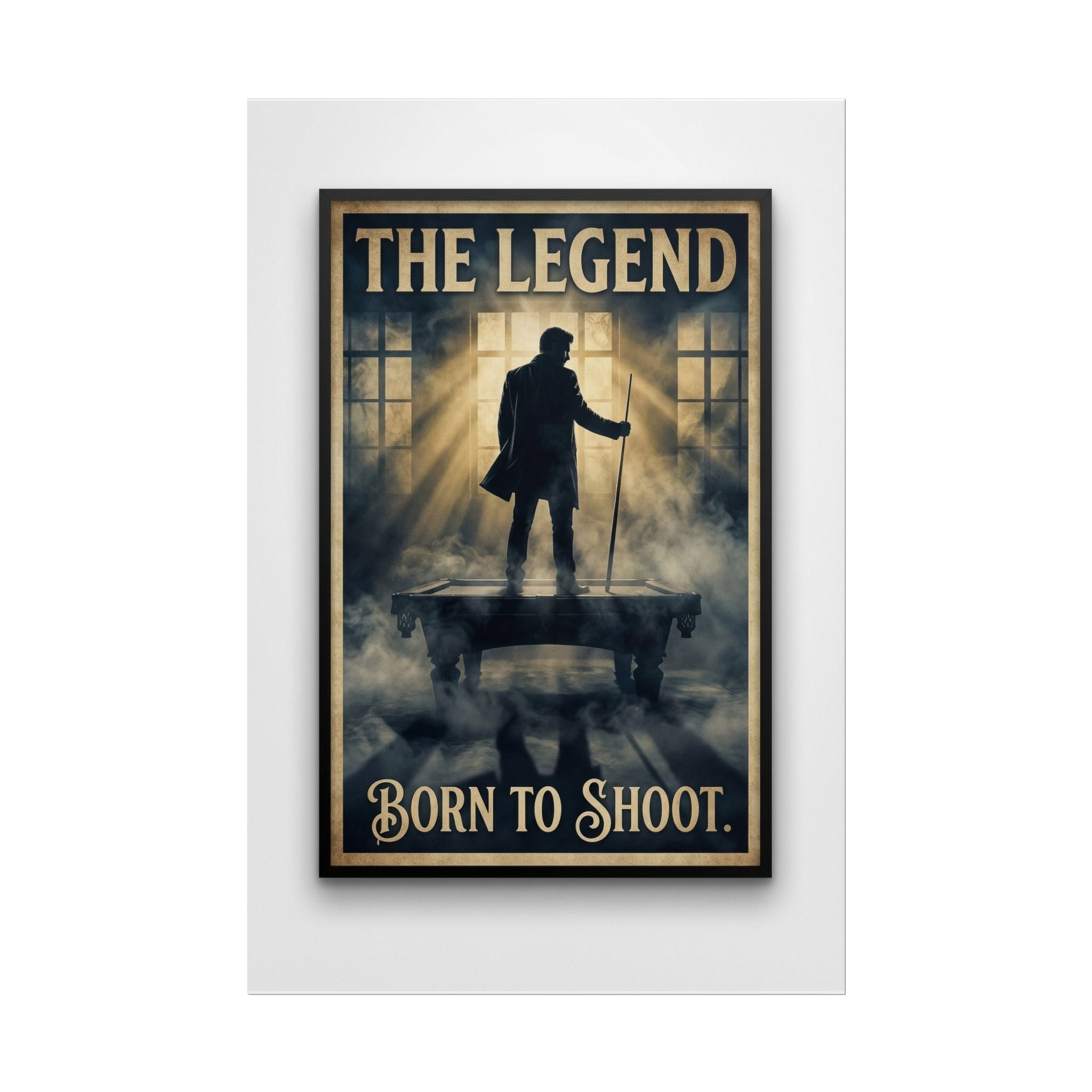 The Legend: Born to Shoot Wall Art - Rolled Poster