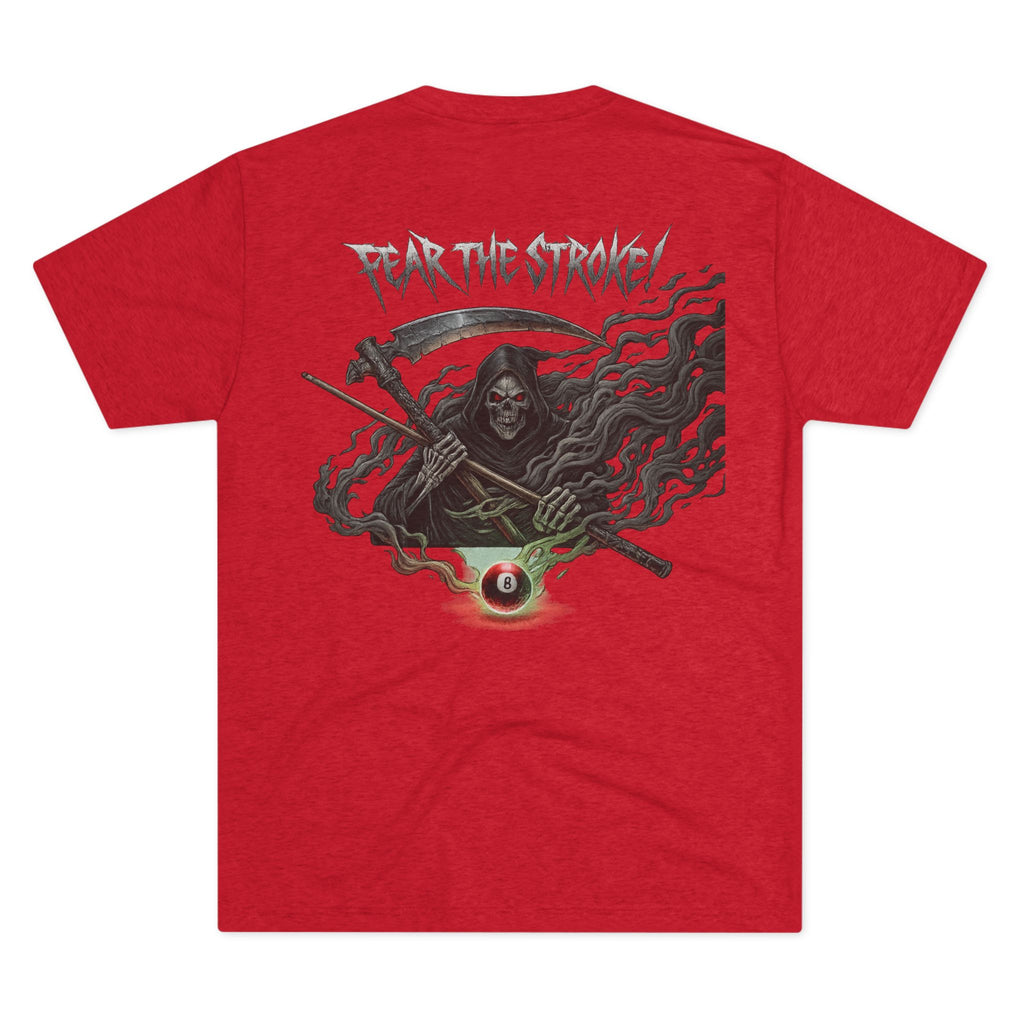 Fear the Stroke V2 Billiards Tri-Blend Tee