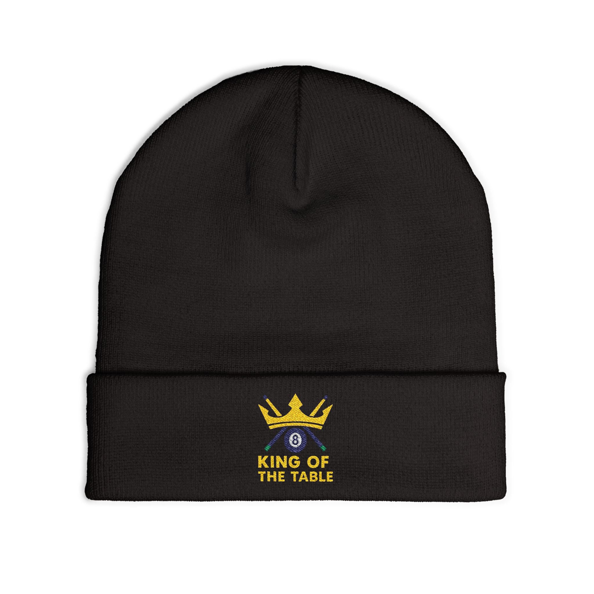 King Of The Table Embroidered Beanie