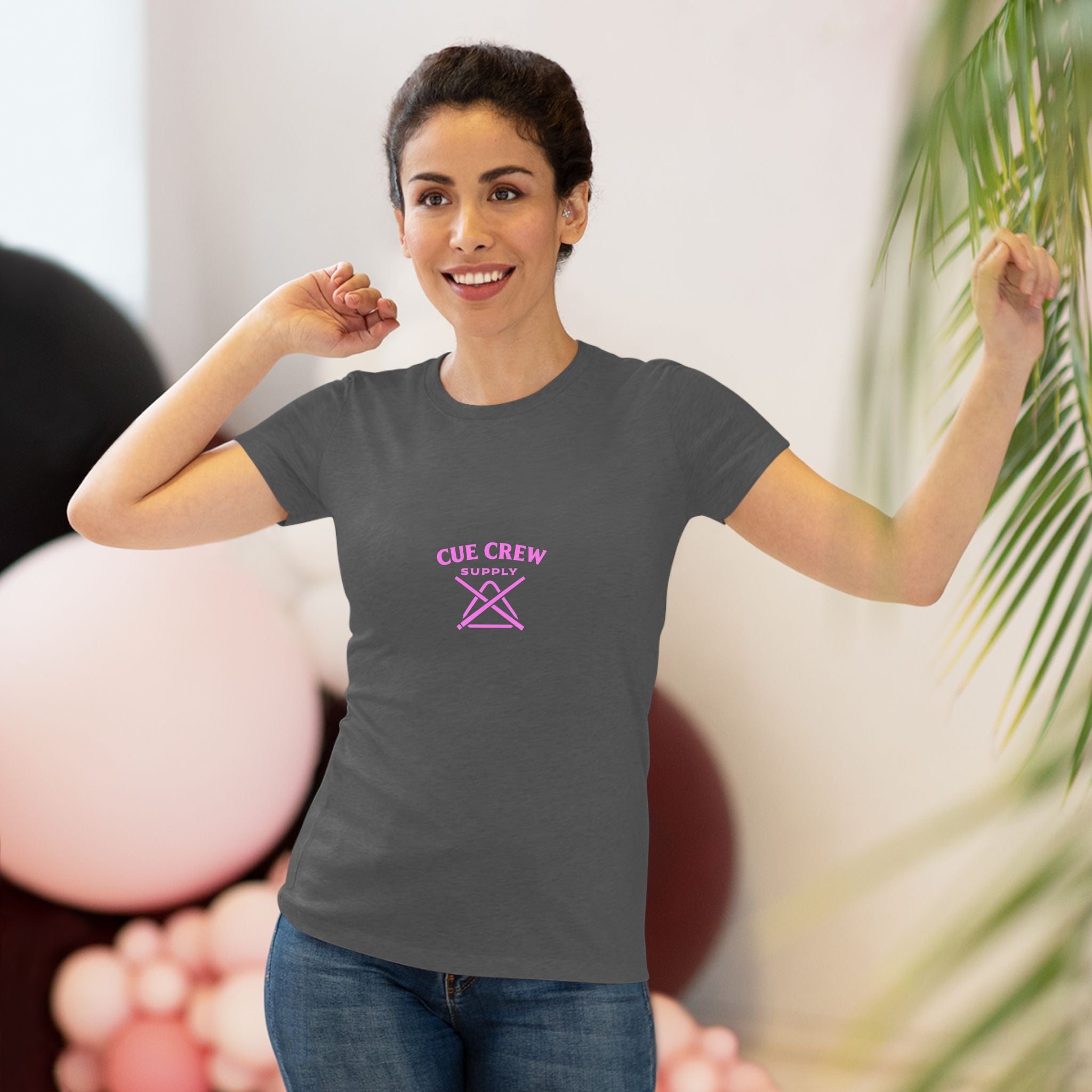 Bloom At The Break Next Level Women's Tri-Blend Tee