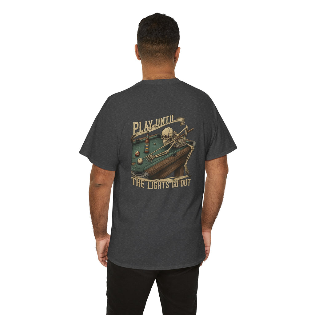 Play Until The Lights Go Out Gildan Tee