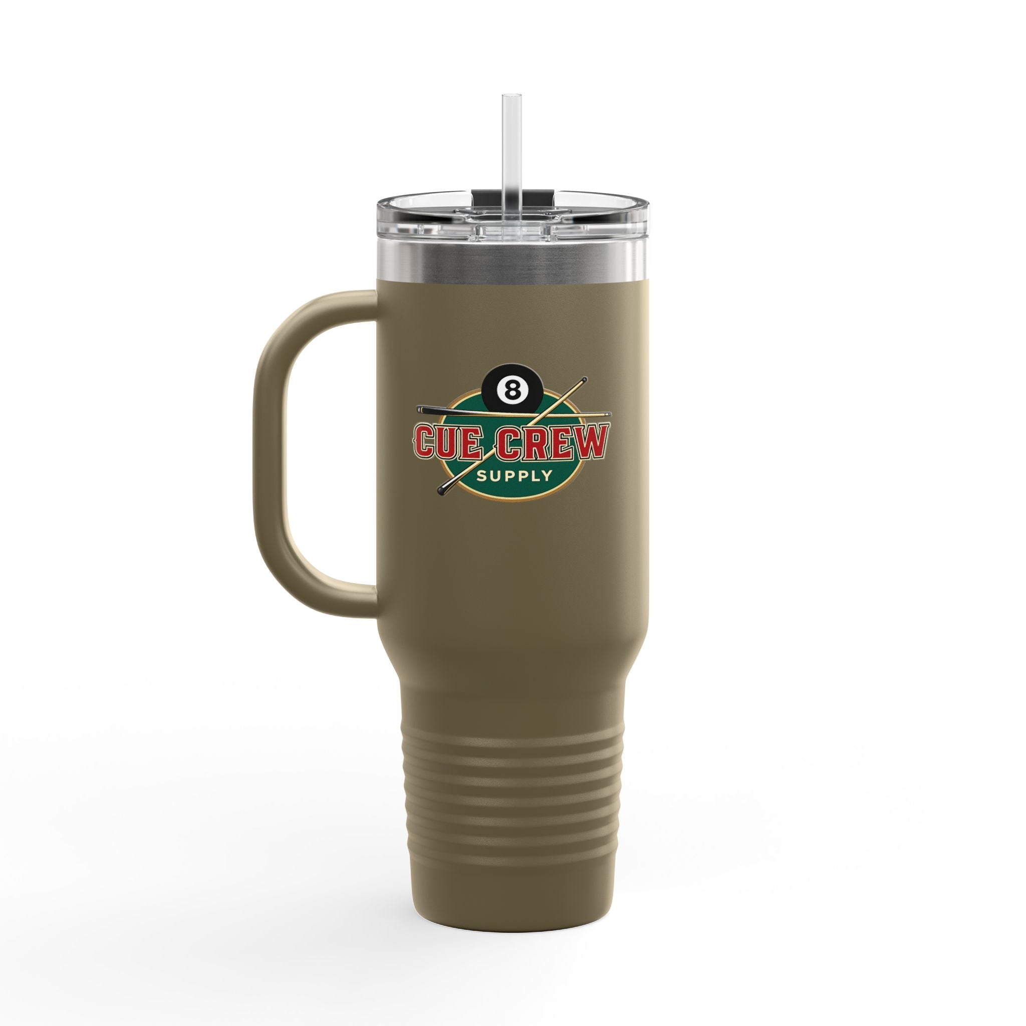 Cue Crew Supply Billiards 40oz Insulated Travel Mug