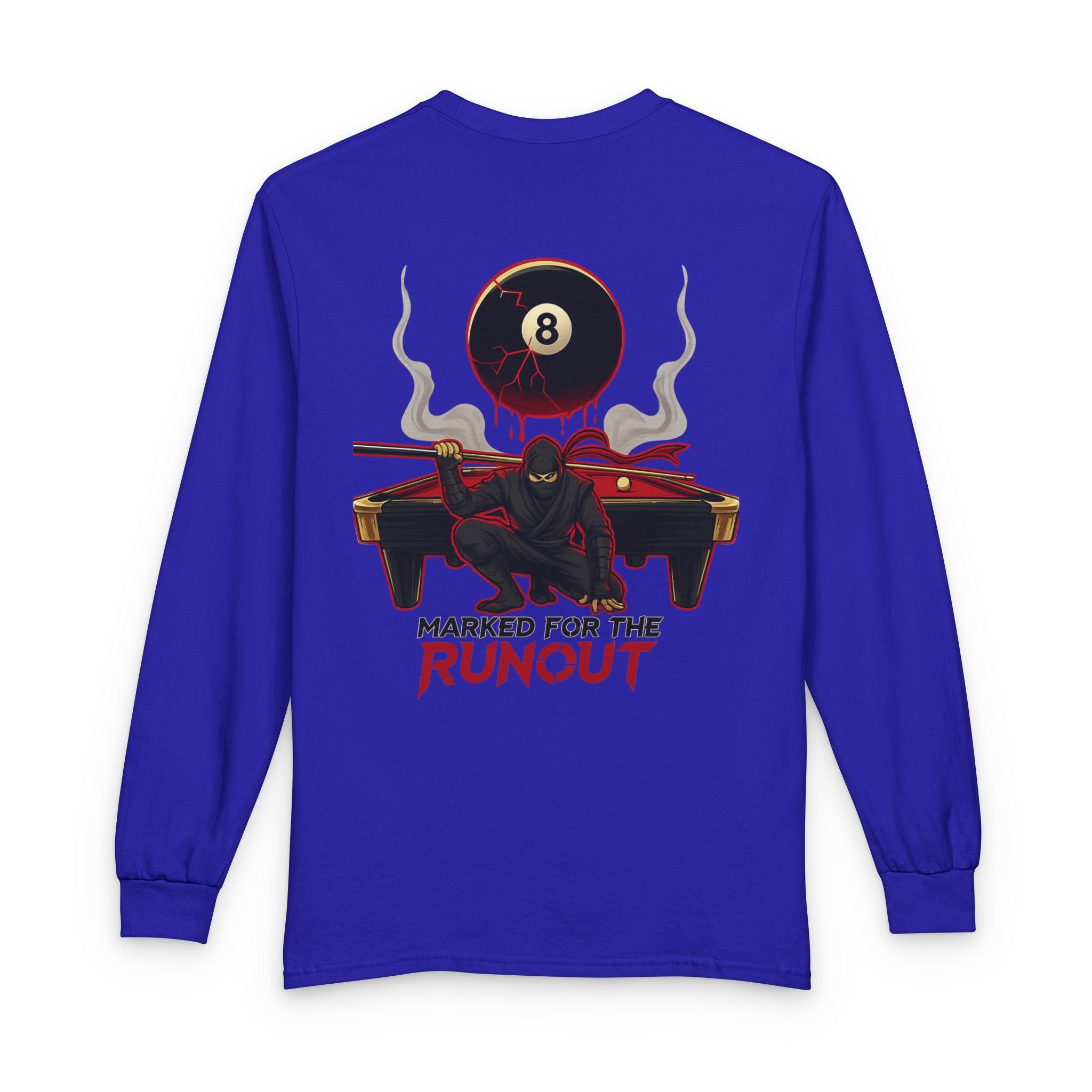 Marked for the Runout Billiards Gildan Long Sleeve Tee