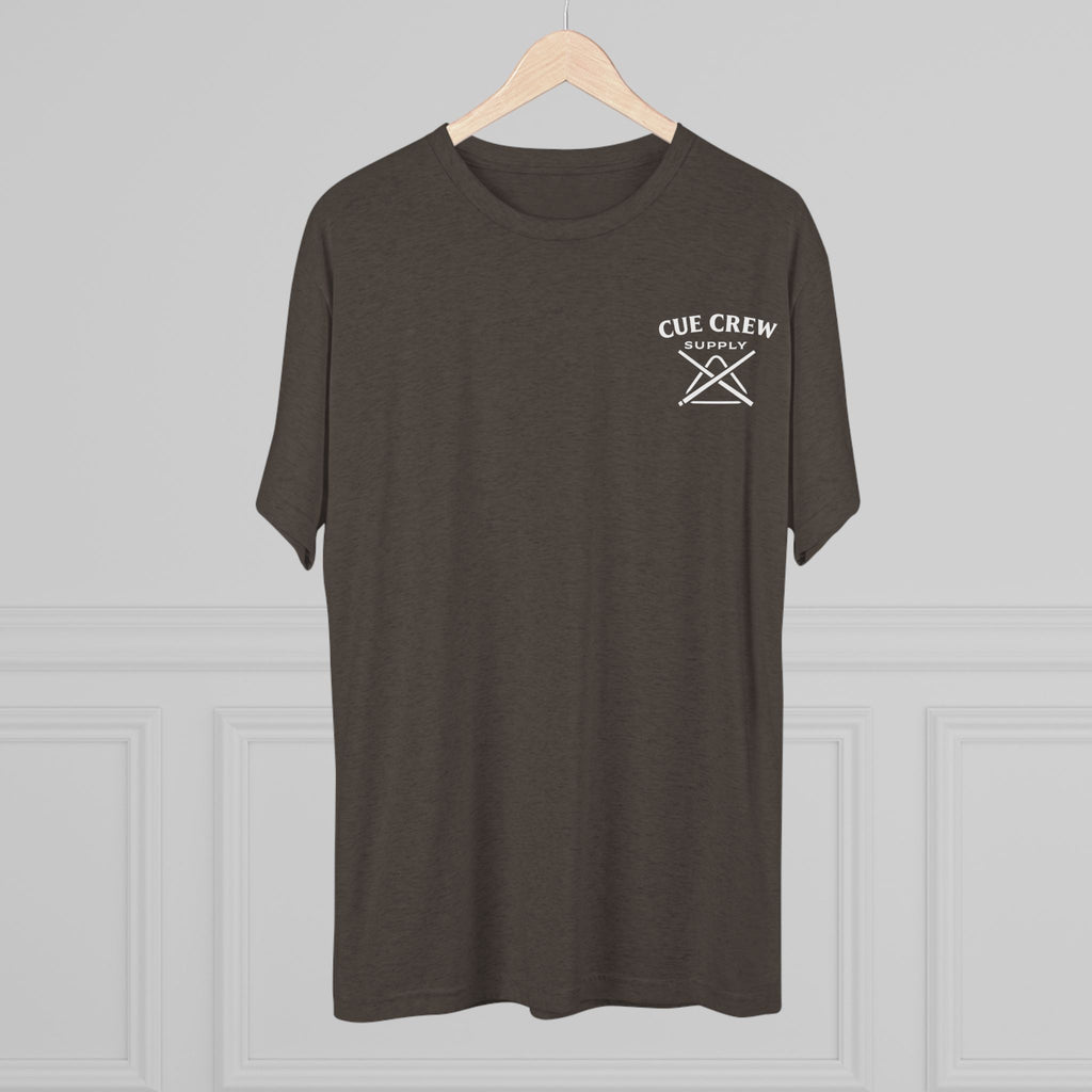 Pool Hair Don’t Care T‑Shirt — Funny Billiards Next Level Tri-Blend Tee