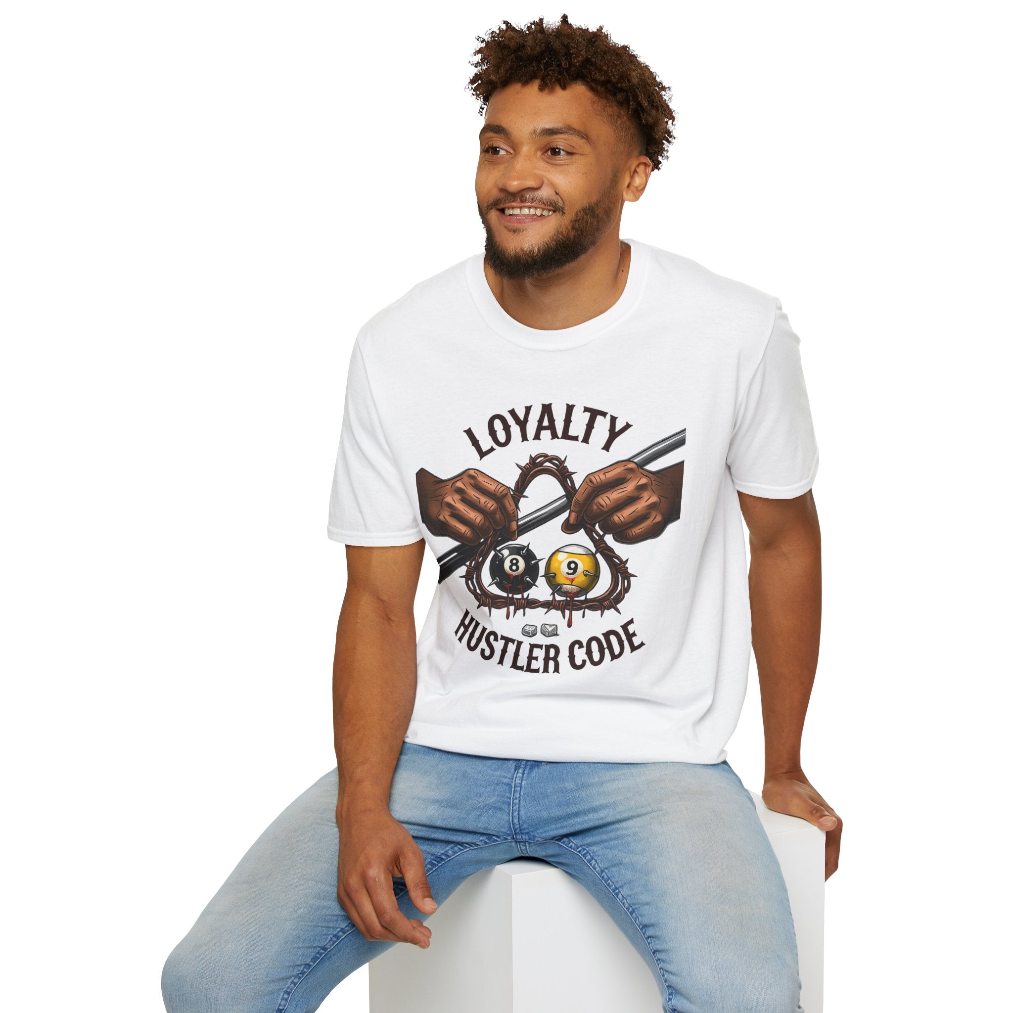 Loyalty- Hustler Code Billiards Core Line Gildan Tee
