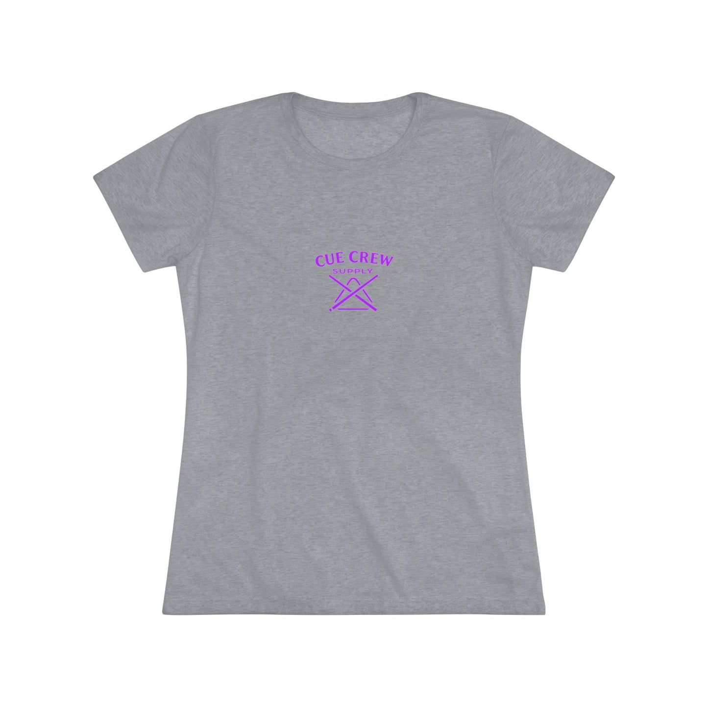 Bow Down - The Table Has A Queen Next Level Women's Tri-Blend Tee