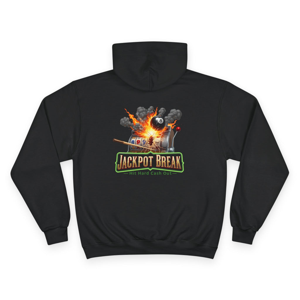 Jackpot Break Casino Billiards Mashup Champion Hoodie