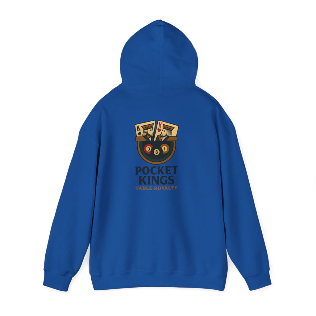 Pocket Kings Table Royalty Billiards Pool Unisex Gildan Hoodie
