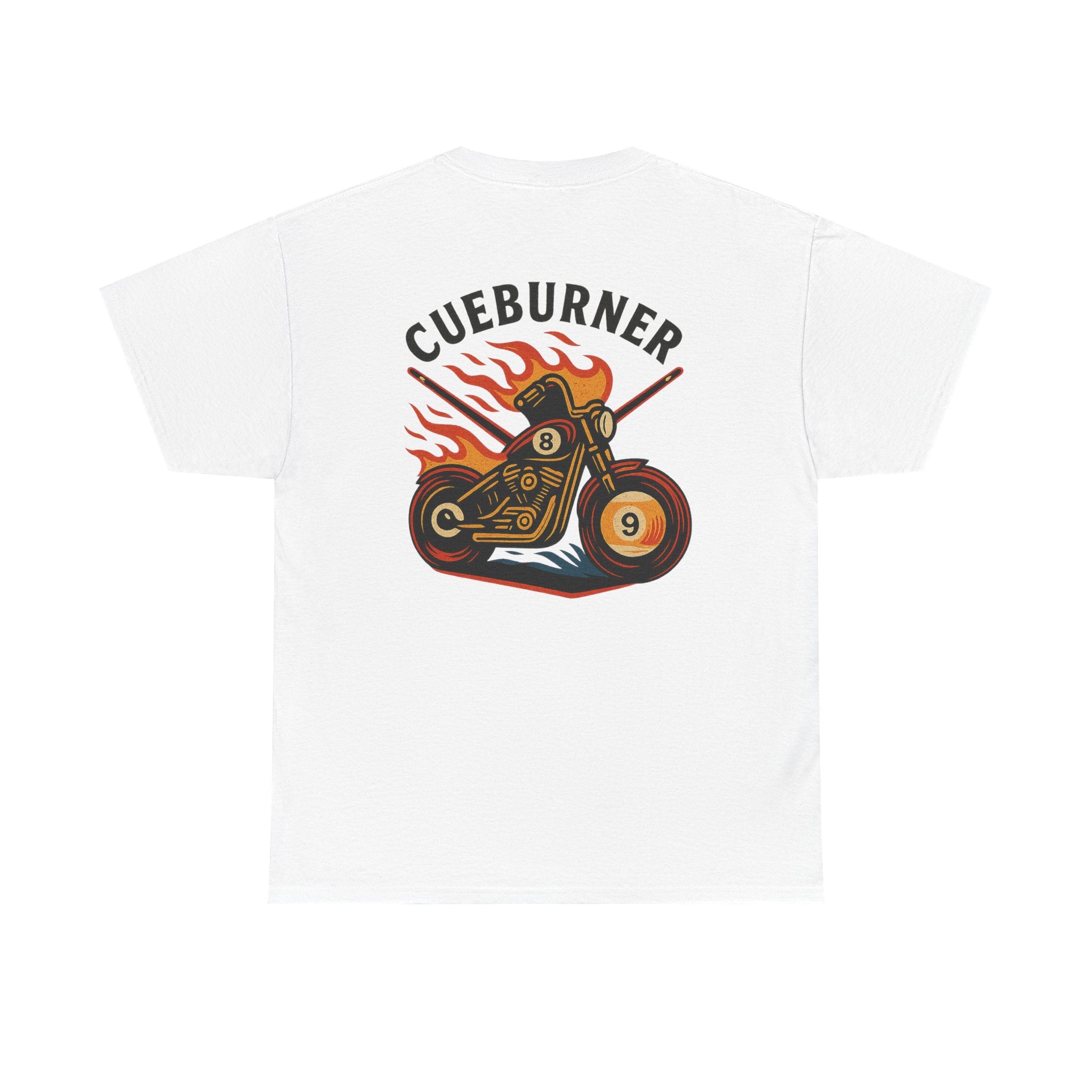 Cueburner Billiards Motorcycle Tee