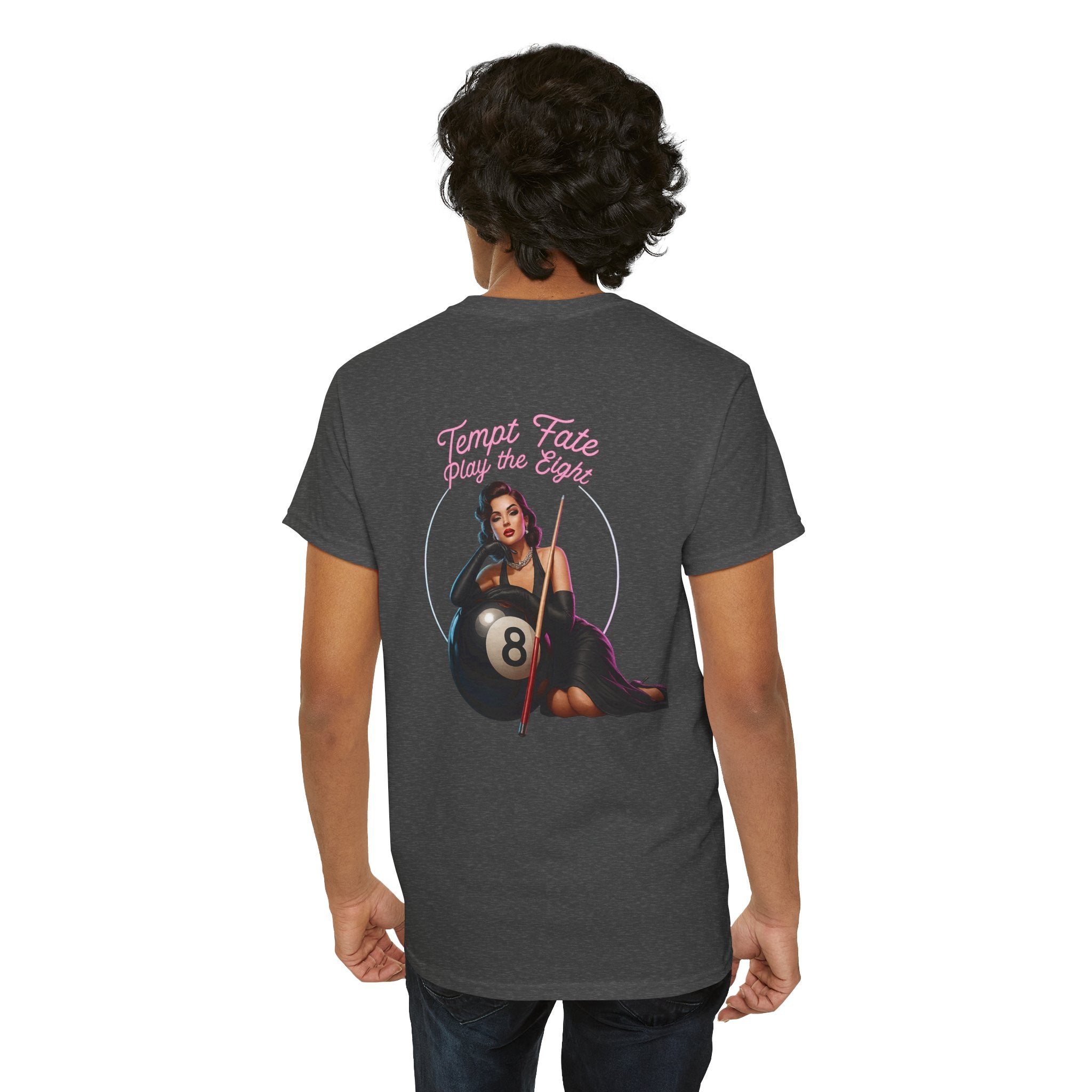 Tempt Fate Play The Eight Gildan Billiards Gildan Tee