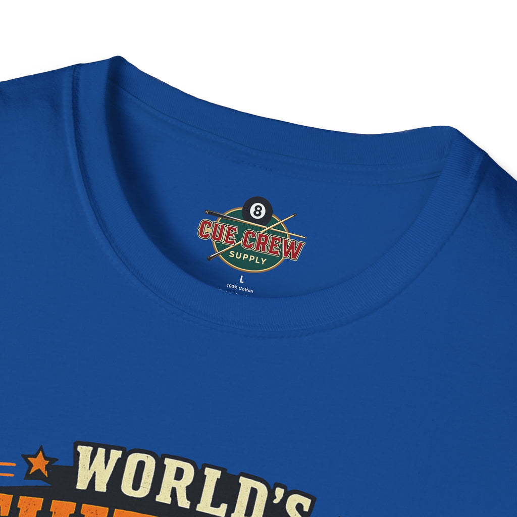 World’s Shittiest Pool Player Funny Billiards T-Shirt