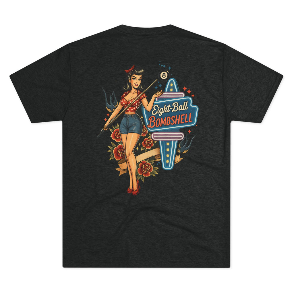 Eight-Ball Bombshell Next Level Billiards Tee