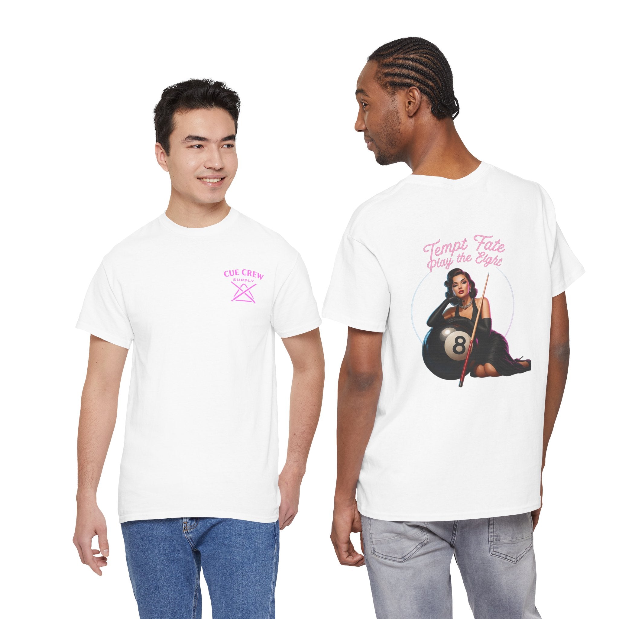 Tempt Fate Play The Eight Gildan Billiards Gildan Tee