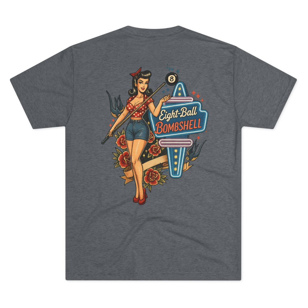 Eight-Ball Bombshell Next Level Billiards Tee