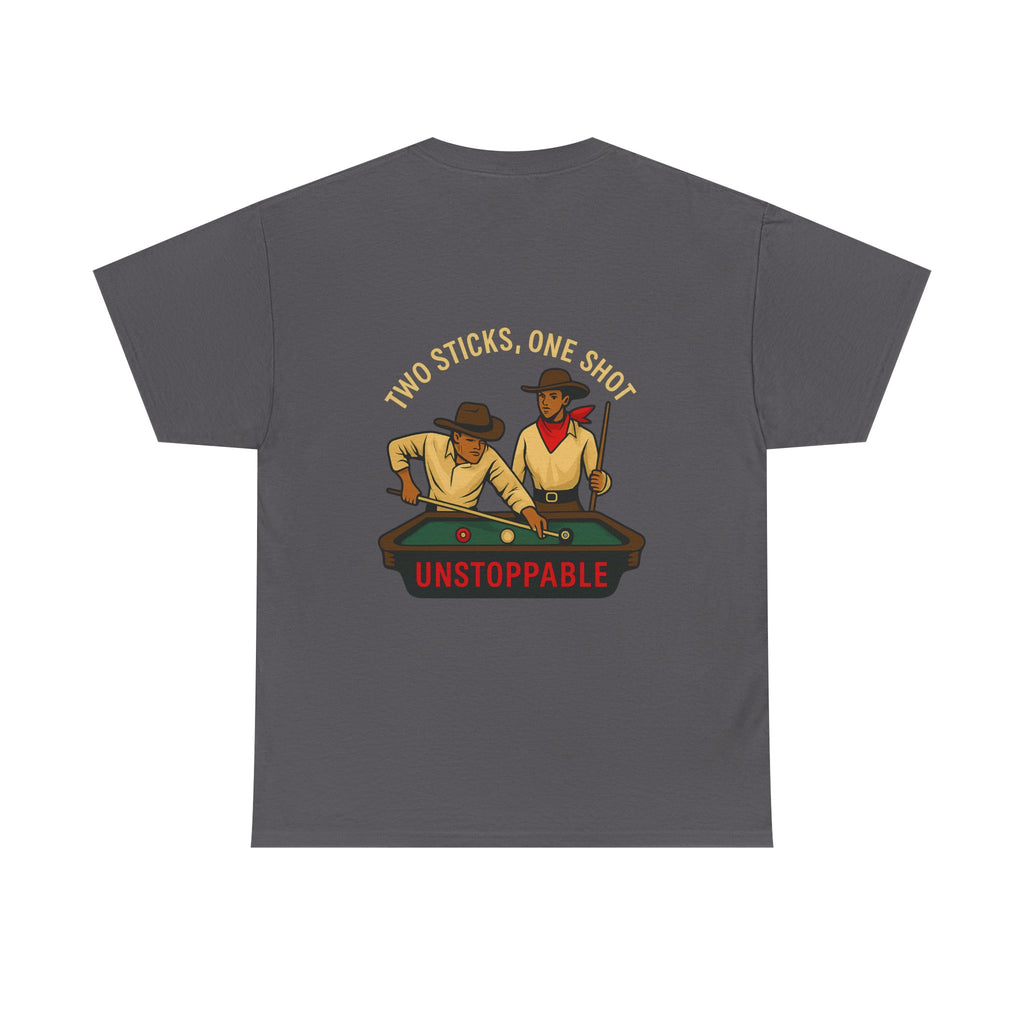 Scotch Doubles Unstoppable Billiards Tee