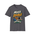 Make It A Double – Funny Billiards T-Shirt – Cue Crew Essentials CCS-EST-001