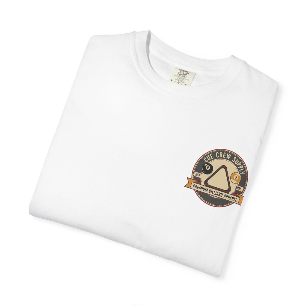 Still Shootin' Straight Pool Skeleton Comfort Colors Tee