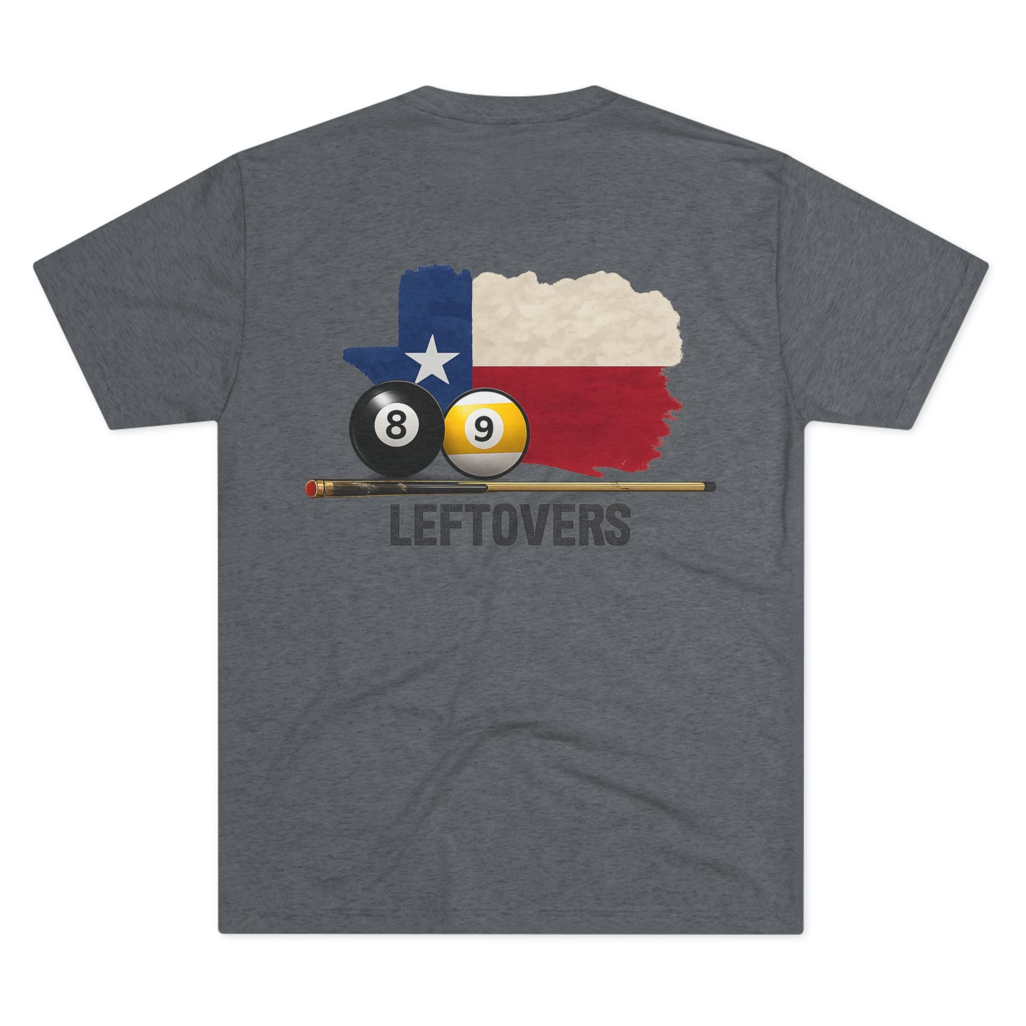 Leftovers Texas Flag Next Level Tri-Blend Tee