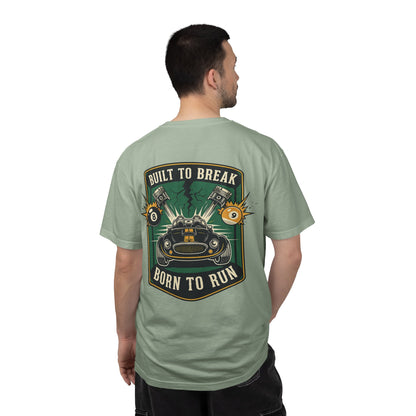 Built to Break Born to Run Billiards Comfort Colors Tee