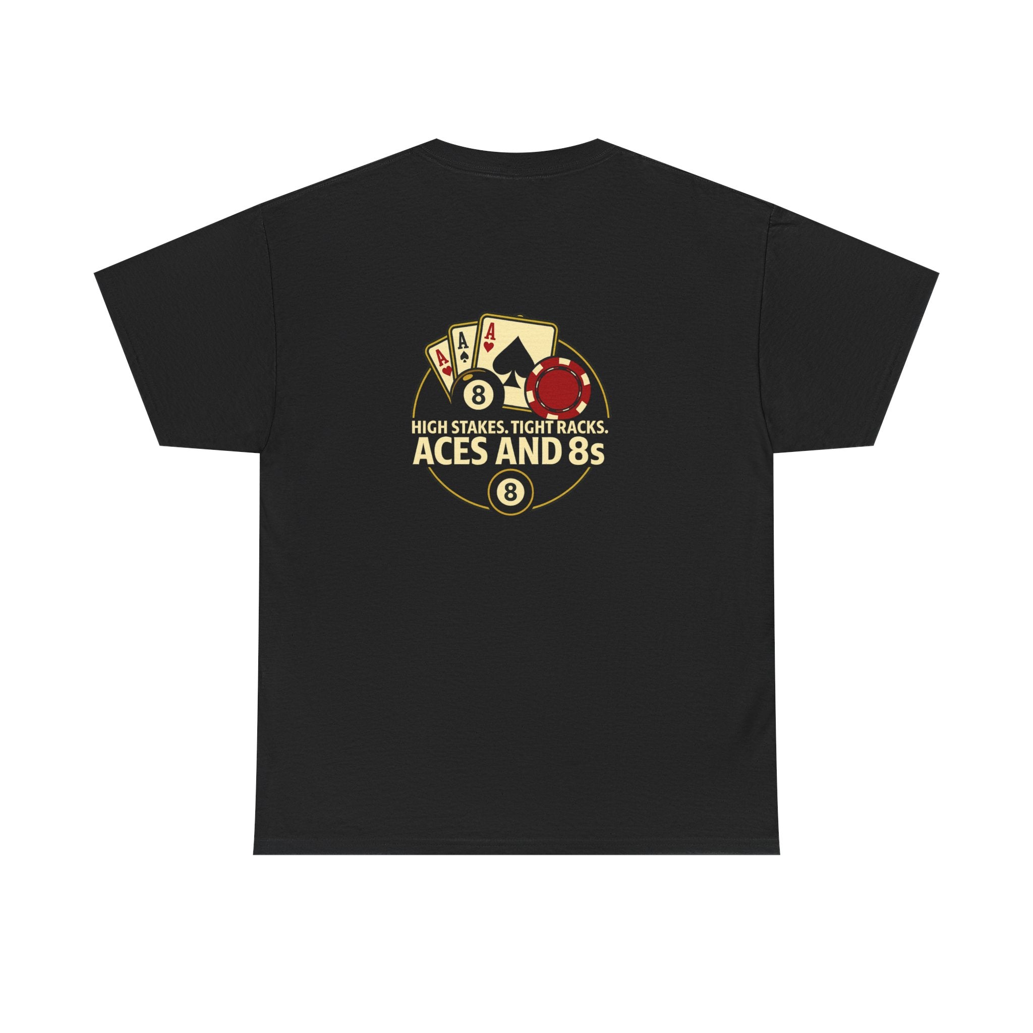 Aces and 8s Black Tee